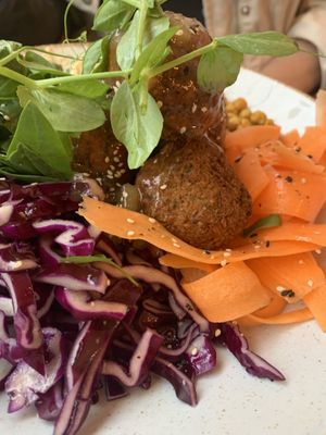 Falafel Balls  at Seeds for the Soul in Edinburgh