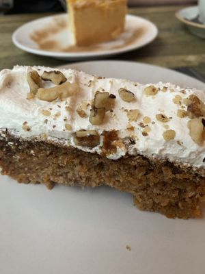 Carrot cake   at Seeds for the Soul in Edinburgh