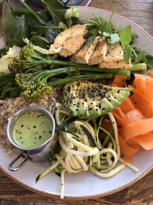 Green Goddess Bowl (I thin that was the name)  at Seeds for the Soul in Edinburgh