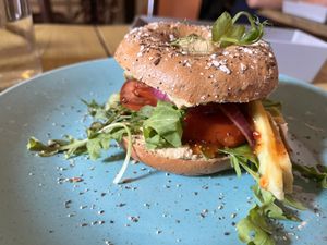 Bashed Bagel   at Seeds for the Soul in Edinburgh