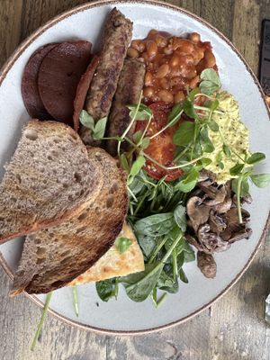 Full Breakfastt  at Seeds for the Soul in Edinburgh