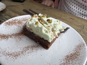 Carrot Cakee  at Seeds for the Soul in Edinburgh