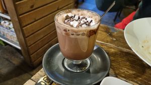 Hot chocolate, gingerbread (£5.51) at Seeds for the Soul in Edinburgh