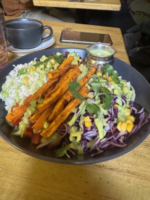Wholesome bowl  at Seeds for the Soul in Edinburgh