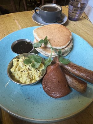 Pancakes   at Seeds for the Soul in Edinburgh