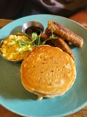 Savory Pancakes at Seeds for the Soul in Edinburgh