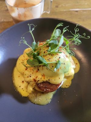 Vegan Benny at Seeds for the Soul in Edinburgh