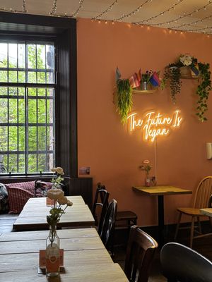 Decoration (we agree on the future)  at Seeds for the Soul in Edinburgh