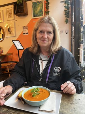   at Seeds for the Soul in Edinburgh