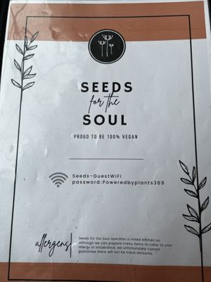   at Seeds for the Soul in Edinburgh