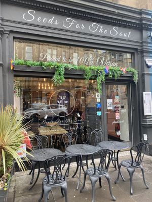   at Seeds for the Soul in Edinburgh