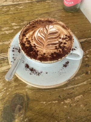 Cappuccino  at Seeds for the Soul in Edinburgh