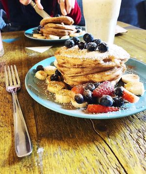 Fluffy Pancakes  at Seeds for the Soul in Edinburgh