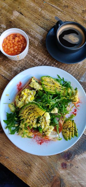 Breakfast at Seeds for the Soul in Edinburgh