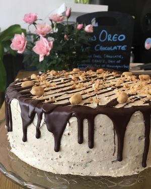 Peanut Butter Chocolate Sponge  at Seeds for the Soul in Edinburgh