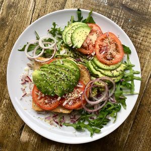 Our yummy toast  at Seeds for the Soul in Edinburgh