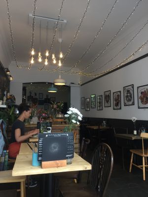 The café at Seeds for the Soul in Edinburgh