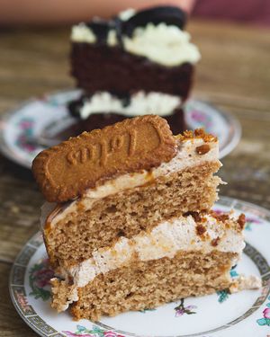 Biscoff cake at Seeds for the Soul in Edinburgh