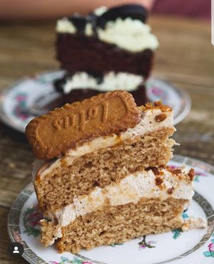 Biscoff Sponge  at Seeds for the Soul in Edinburgh