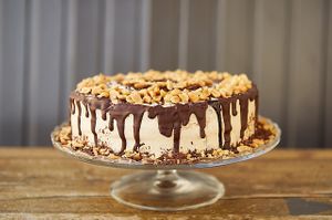 Peanut Butter Chocolate Sponge  at Seeds for the Soul in Edinburgh