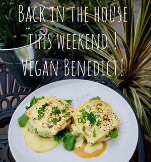 Veggs Benedict at Seeds for the Soul in Edinburgh