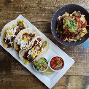 Nachos and Tacos at Seeds for the Soul in Edinburgh