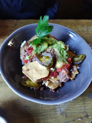 Nachos at Seeds for the Soul in Edinburgh