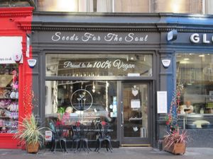exterior at Seeds for the Soul in Edinburgh