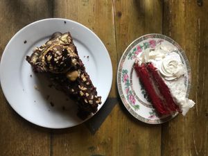 Perfect for cake and a catch up  at Seeds for the Soul in Edinburgh