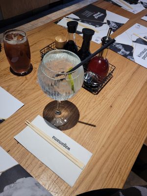 Roku Gin and Tonic at Wagamama in South Wirral