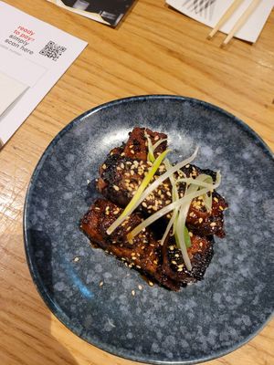 Sticky Vegan 'Ribs' at Wagamama in South Wirral