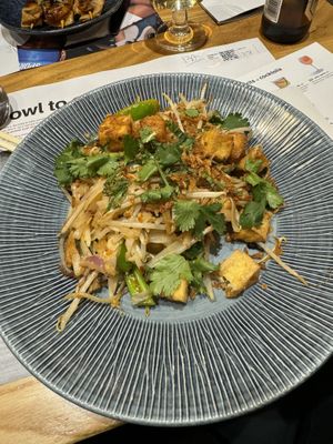 Pad Thai  at Wagamama in South Wirral