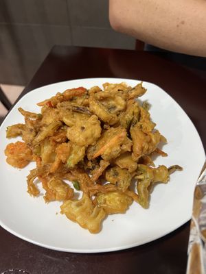 veggie tempura  at Pato Beikin in Valencia