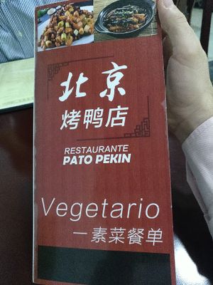 Vegan and vegetarian dishes at Pato Beikin in Valencia