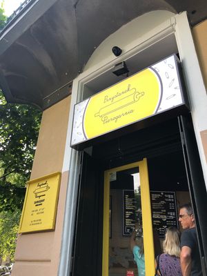 storefront (june 2018) at Przystanek Pierogarnia - Bonerowska in Krakow