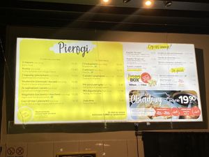 Full menu  at Przystanek Pierogarnia - Stacja Krowoderska in Krakow