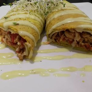 CREPE CON CURCUMA  at Yeah Rico y Saludable in Arequipa