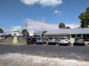 Outside the restaurant. at Riviera Mexican Restaurant in Crystal River