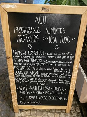 Street sign at Casa Graviola - Leblon in Rio De Janeiro