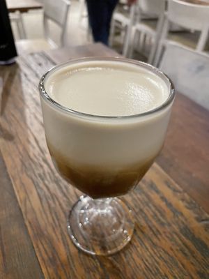 Mate sweetened with sugar cane syrup at Casa Graviola - Leblon in Rio De Janeiro