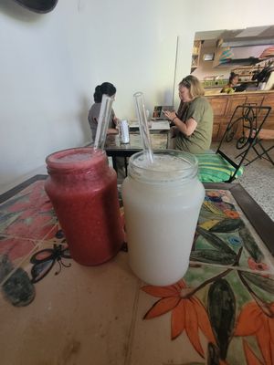 juices at Beiyu in Cartagena