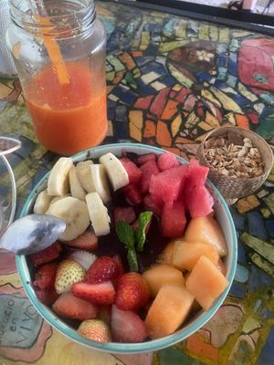Acai bowl with fruits 😻  at Beiyu in Cartagena