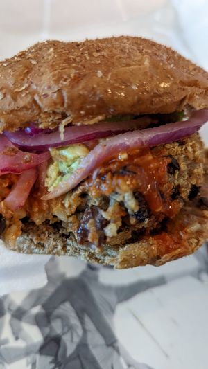 Vegan Burger at DFW - Twisted Root Burger - TA in Dallas