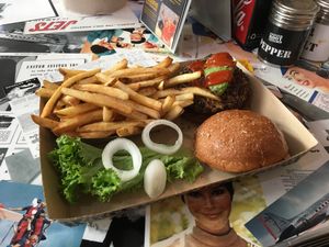 Vegan Burger at DFW - Twisted Root Burger - TA in Dallas