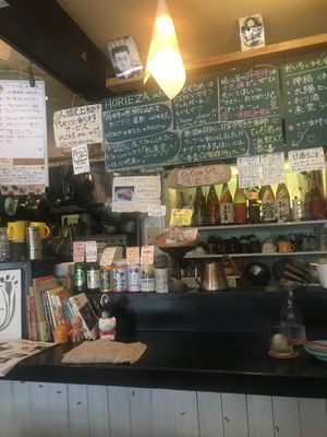 Inside at Horieza in Kobe