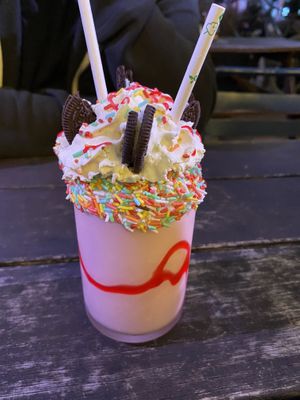 Strawberry shake   at Culture Burger Joint in Nelson