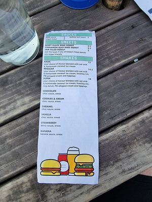 Vegan Menu 2/2 at Culture Burger Joint in Nelson