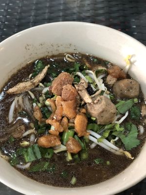 Noodle soup!  at T&I Tien Sin in Pattaya