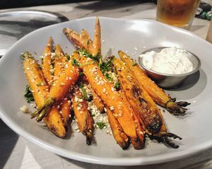Roastrd Carrots at Second Nature in San Diego