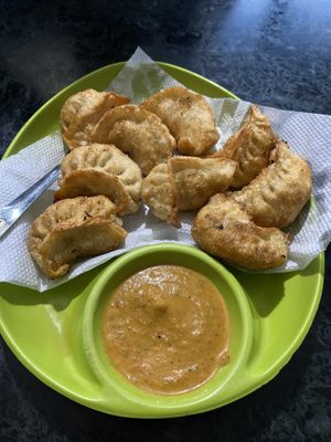 Delicious momos  at Lumbini Sat Saheb Pure Vegetarian Food in Lumbini
